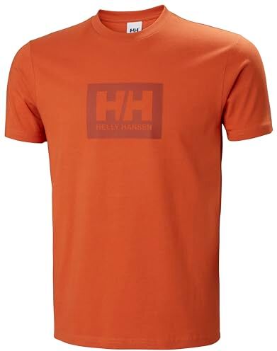 Helly Hansen Men's HH Box T-Shirt, Orange, XS