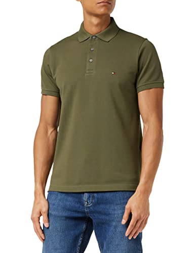 Tommy Hilfiger Polo 1985 Maglietta, Army Green, XXL Uomo