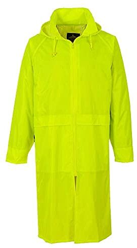 Portwest Classic Rain Coat, colorYellow talla 3 XL