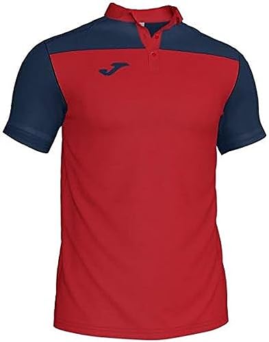 Joma Combi, Maglietta Polo Uomo, Rosso/Blu Navy, XL