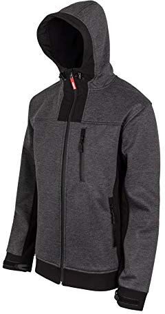 Velilla 206007 78/0 GRISOSC JAS/NEG XXL Giacca softshell, colore: grigio melange, taglia XXL