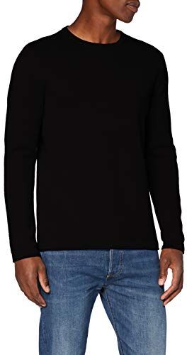 Only ONSPANTER 12 STRUC Crew Neck Knit Noos Maglione, Nero, XS Uomo