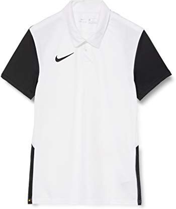 Nike Trophy IV, Polo Uomo, Bianco/Nero/Nero, L