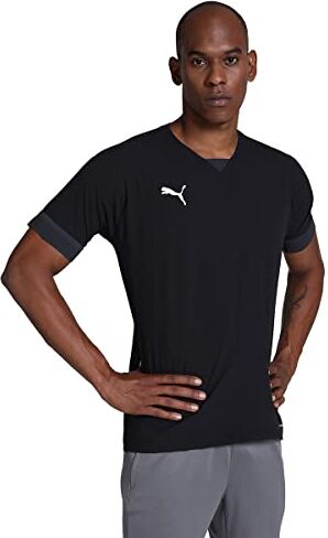 Puma Teamfinal Jersey, Maglietta da Calcio Uomo, Nero-Phantom Nero, M