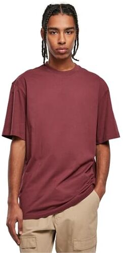 Urban Classics Tall Tee, T-shirt, Uomo, Rosso (Cherry), XXL