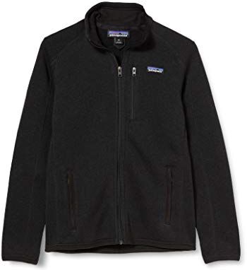 Patagonia M's Better Sweater Jkt, Maglione Uomo, Black, L Regular