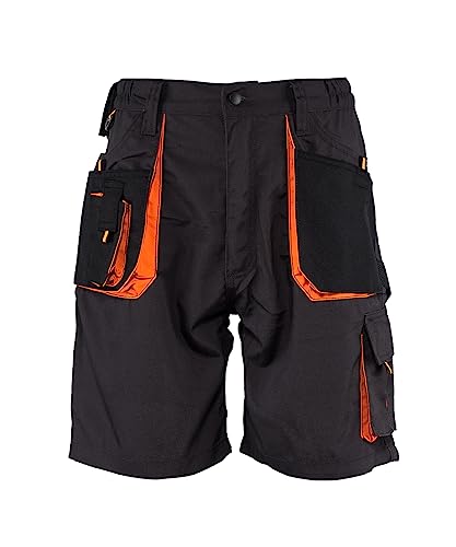 Stenso Emerton Pantaloncini da Lavoro Uomo Pantaloncini Lavoro Uomo Pantaloni Corti da Lavoro Uomo Shorts Uomo Cargo Pantaloni Lavoro Uomo Corti Cargo Uomo Corti Grigio Scuro EU62/46W