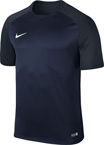 Nike Trophy III Jersey Shortsleeve, T-Shirt Uomo, Midnight Navy/Dark Obsidian/White, M