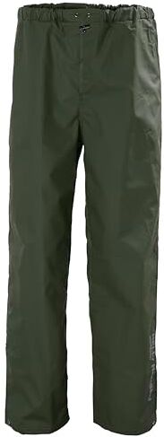 Helly Hansen 70429_480 Pantaloni Impermeabili Mandal, Taglia XS, Colore: Verde Oliva