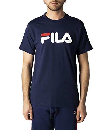Fila Bellano T-Shirt, Blu Medievale, XXXXXL Unisex-Adulto