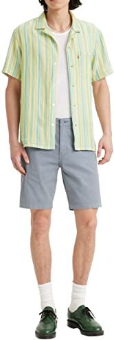 Levis Xx Chino Taper Shorts Ii, Pantaloncini a lunghezza media Uomo, Kano Blue Lw Str Twill Gd, 34W