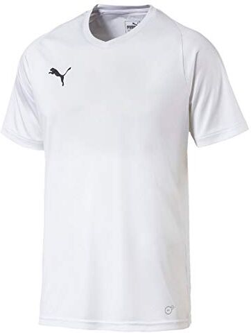 Puma LIGA Jersey Core T-shirt, Uomo,  White- Black, XXL