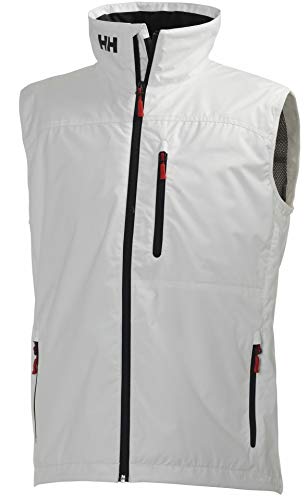 Helly Hansen Crew Vest Gilet, Bianco, S Uomo