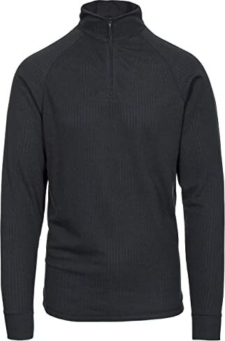 Trespass WISE360 Adults 1/2 Zip Baselayer Top- T: S_ C: Black