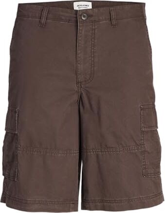 Jack & Jones Jpstcole Jjcampaign Short Pantaloncini Cargo, Guarnizione Marrone, L Uomo