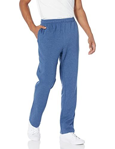 Amazon Essentials Pantaloni Sportivi in Pile (Disponibili in Taglie Extra Forti) Uomo, Blu Puntinato, XL