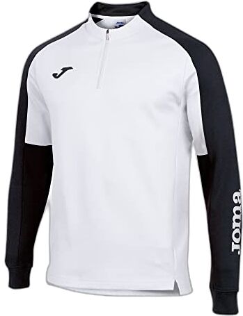 Joma Felpa Eco Championship, Bianco Nero, M Uomo