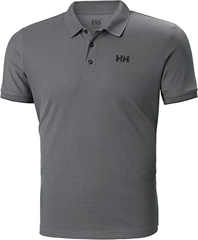 Helly Hansen Polo Ocean Camicia, Grigio (Quiet Shade), S Uomo