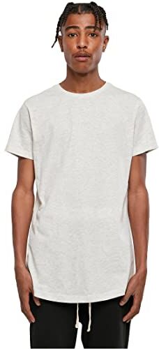 Urban Classics Maglietta Uomo A Maniche Corte, T-Shirt Uomo, Lightgrey, XXL