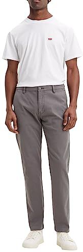 Levis Xx Chino Standard Ii, Pantaloni Uomo, Gray Garment Dye, 34W / 32L