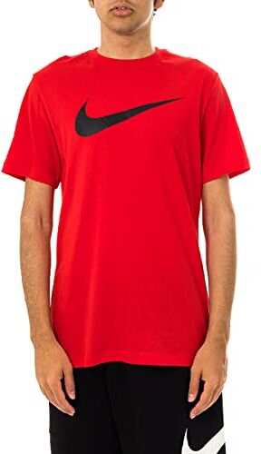 Nike Sportswear Swoosh Top, Universite Red/Black, XL Uomo