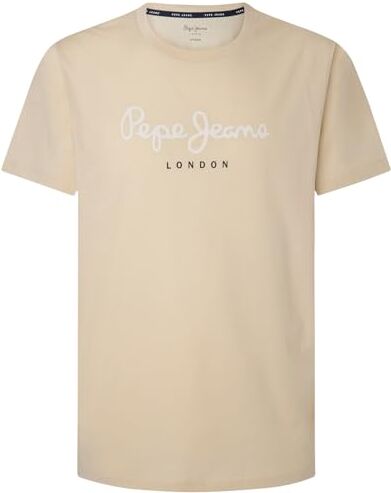 Pepe Jeans Eggo N, T-Shirt Uomo, Marrone (Sand),M