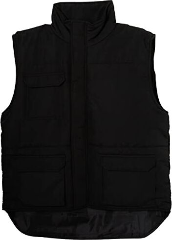 Velilla – Gilet imbottito multitasche, nero, taglia M