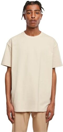 Urban Classics Maglietta Oversize, T-Shirt Uomo, Beige (Softseagrass), XS