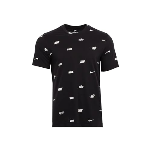 Nike NSW Club T-Shirt, Black, M Uomo