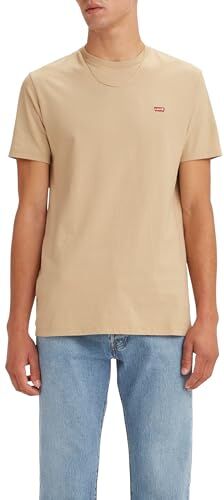 Levis Ss Original Housemark Tee, T-Shirt Uomo, Fields Of Rye, XS