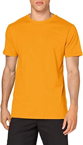 Build Your Brand T-Shirt Round Neck, Paradise Orange, XS Uomo