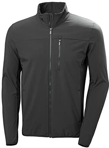 Helly Hansen Uomo Giacca Crew Softshell 2.0, S, Ebano