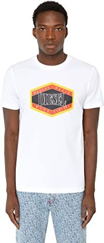 Diesel Uomo T-diegor-e14 T-shirt, 100-0grai, L