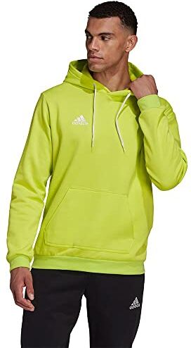 Adidas Entrada 22 Sweat Felpa da Uomo, Team Semi Sol Yellow, M