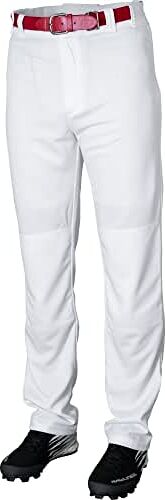 RAWLINGS Semi-Relaxed Pants, White