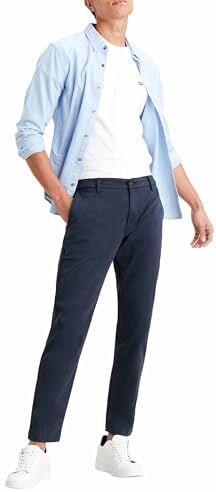 Levis Xx Chino Standard Ii, Pantaloni Uomo, Baltic Navy Shady Gd Ccu B, 28W / 32L