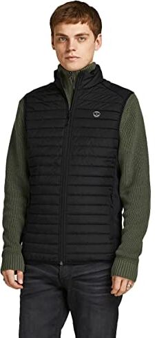 Jack & Jones Jjemulti Bodywarmer Collar Noos Giacca, Nero, XXL Uomo