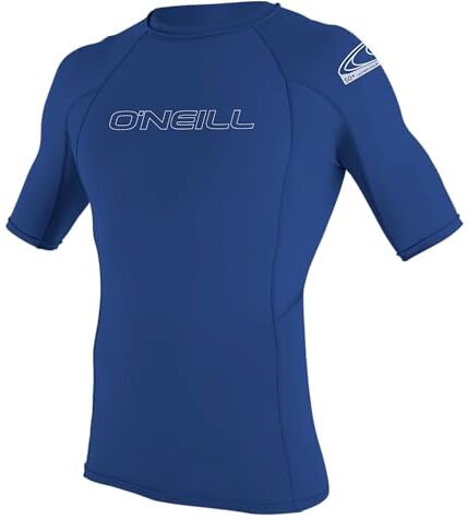 O'Neill Wetsuits Muta da Uomo Basic Skins S/S Crew con Protezione dai Raggi UV