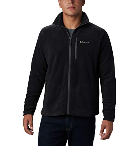 Columbia Fast Trek II Full Zip Fleece Giacca in Pile, Uomo, Nero (010), M