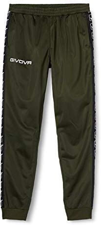 GIVOVA Tricot Band Pantalone Uomo, Verde (Militare 0051), XS