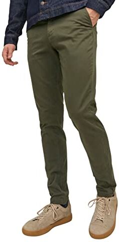 Jack & Jones JJIMARCO JJBOWIE SA Night Noos Pantaloni, Verde (Notte Foresta), 33W x 30L Uomo