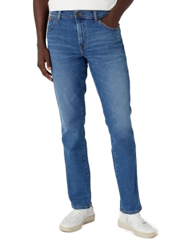 Wrangler Texas Slim Jeans, The Marverick, 38W / 32L Uomo