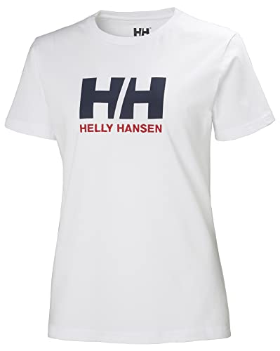 Helly Hansen HH Logo Maglietta, T-shirt Unisex Adulto, Bianco, S