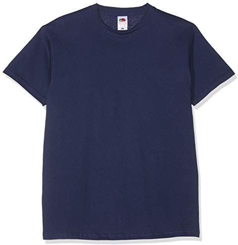 Fruit of the Loom Heavy Cotton 10 Pack Tee T-Shirt, Blu (Navy 32), XX-Large (Pacco da 10) Uomo