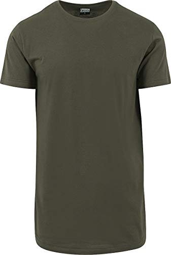 Urban Classics Maglietta Uomo A Maniche Corte, T-Shirt Uomo, Olive, S