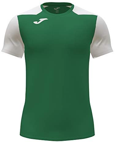 Joma Record II, Maglietta a Manica Corta Uomo, Verde (Verde/Bianco), M