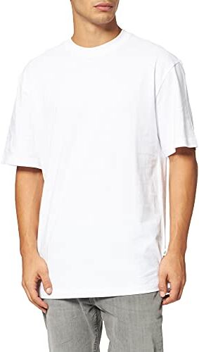 Urban Classics Organic Tall Tee T-Shirt, Bianco, L Uomo