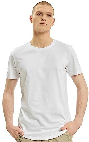 Jack & Jones JJENOA TEE SS CREW NECK NOOS, T-Shirt Uomo, Bianco (White Fit:REG), XXL