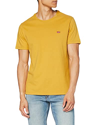 Levis Ss Original Housemark Tee, T-Shirt Uomo, Cool Yellow, XS