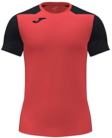 Joma Camiseta Record ll ,  ,Uomo, Corallo nero fluo,XL